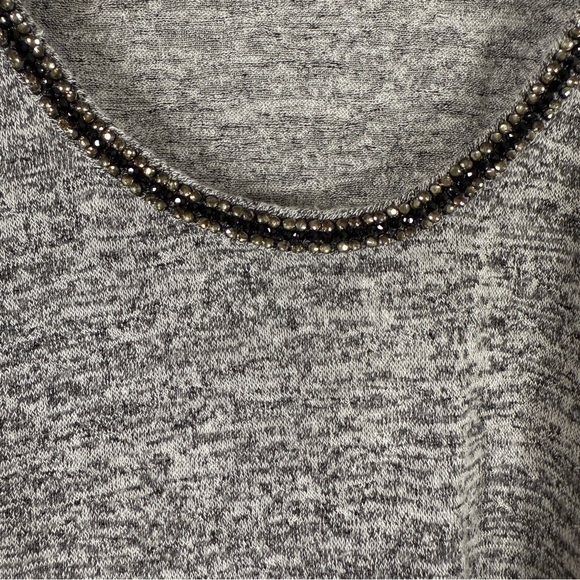 Juicy Couture Gray Tank Top with Beaded Neckline‎ - Picture 3 of 5
